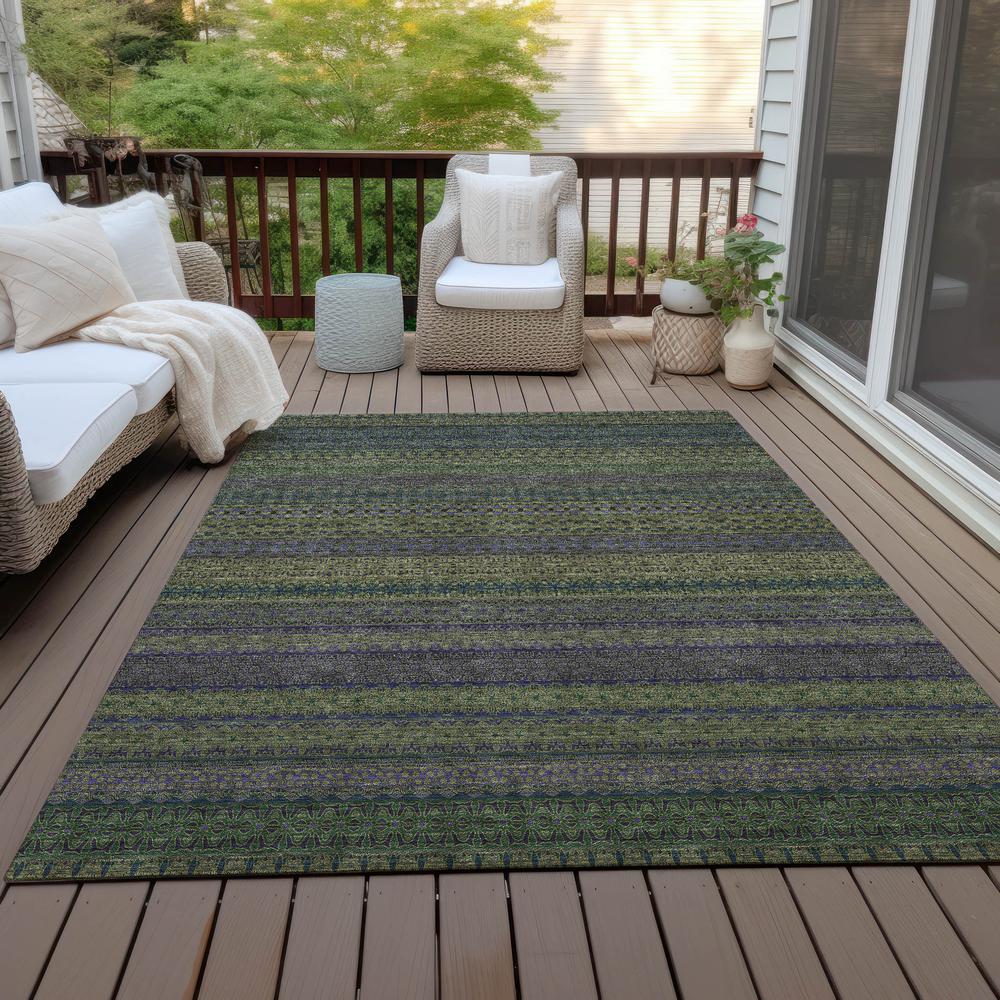Chantille ACN527 Olive 3' x 5' Rug. Picture 9