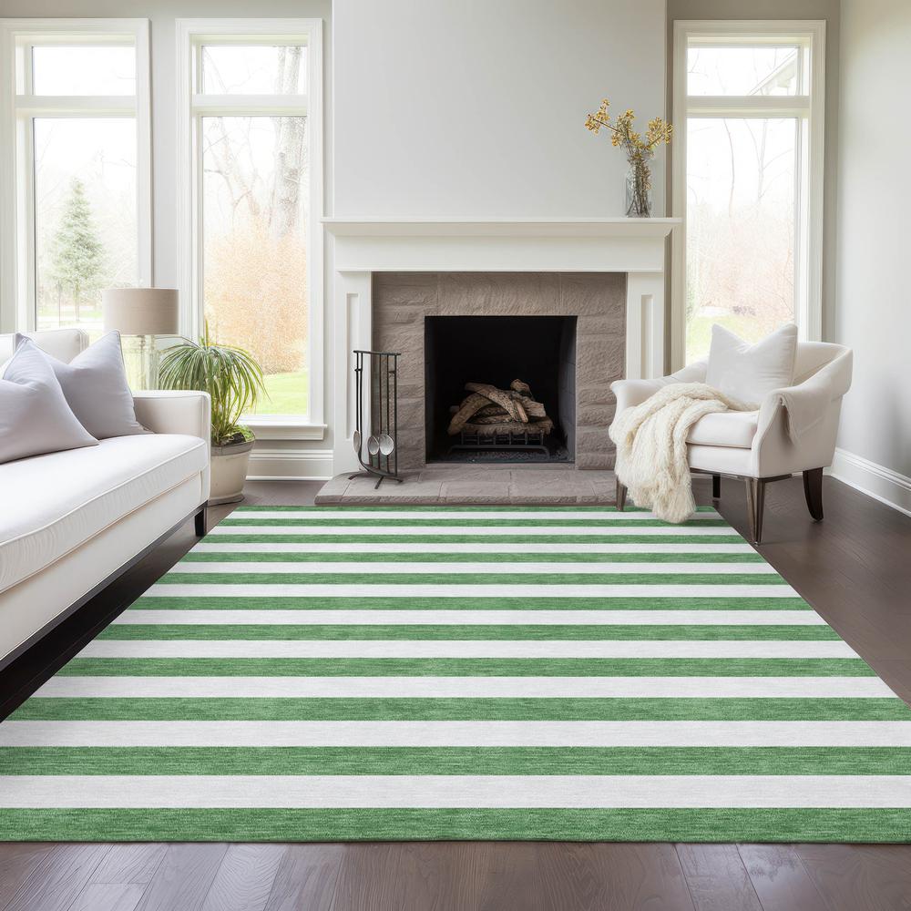 Chantille ACN528 Green 3' x 5' Rug. Picture 7