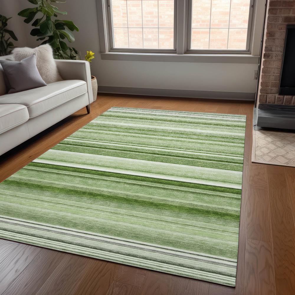 Chantille ACN529 Green 3' x 5' Rug. Picture 6