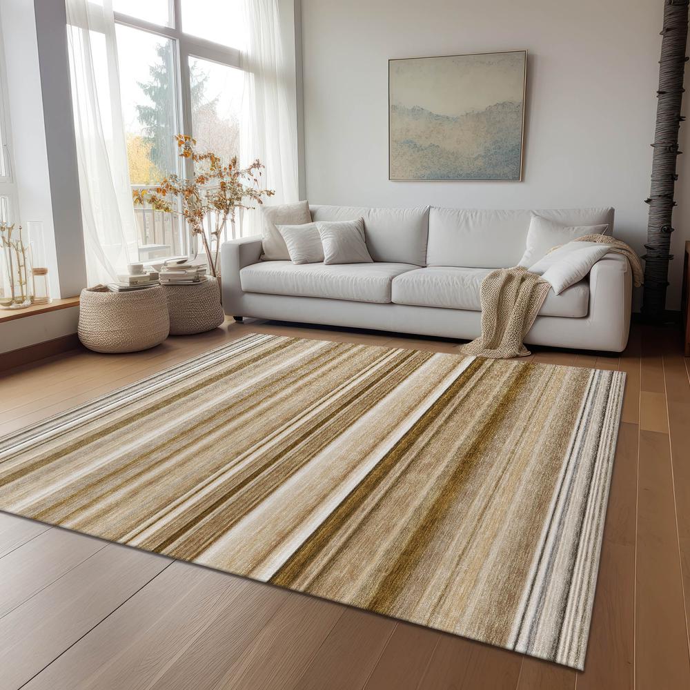 Chantille ACN529 Brown 3' x 5' Rug. Picture 8