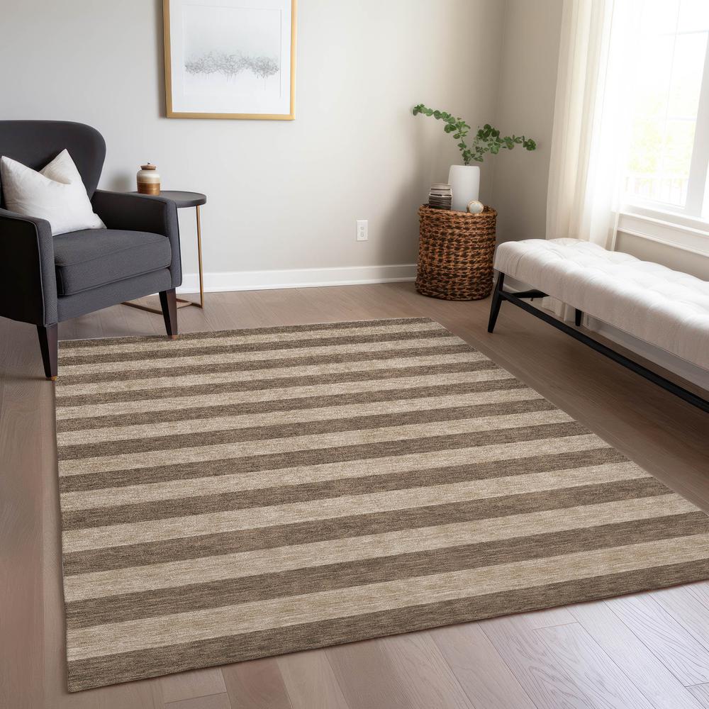 Chantille ACN530 Brown 3' x 5' Rug. Picture 8
