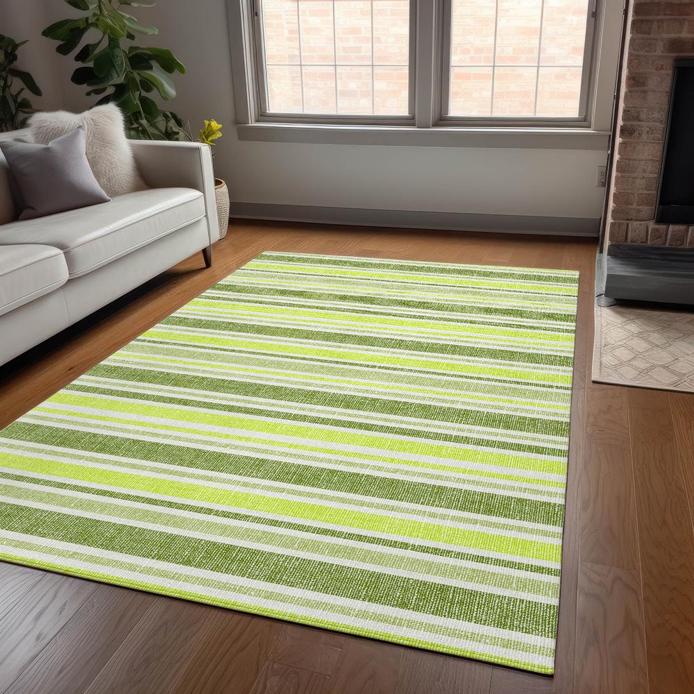 Chantille ACN531 Green 3' x 5' Rug. Picture 6