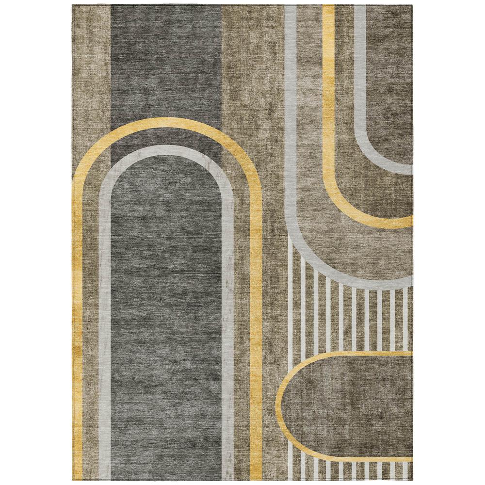 Chantille ACN532 Brown 3' x 5' Rug. Picture 1