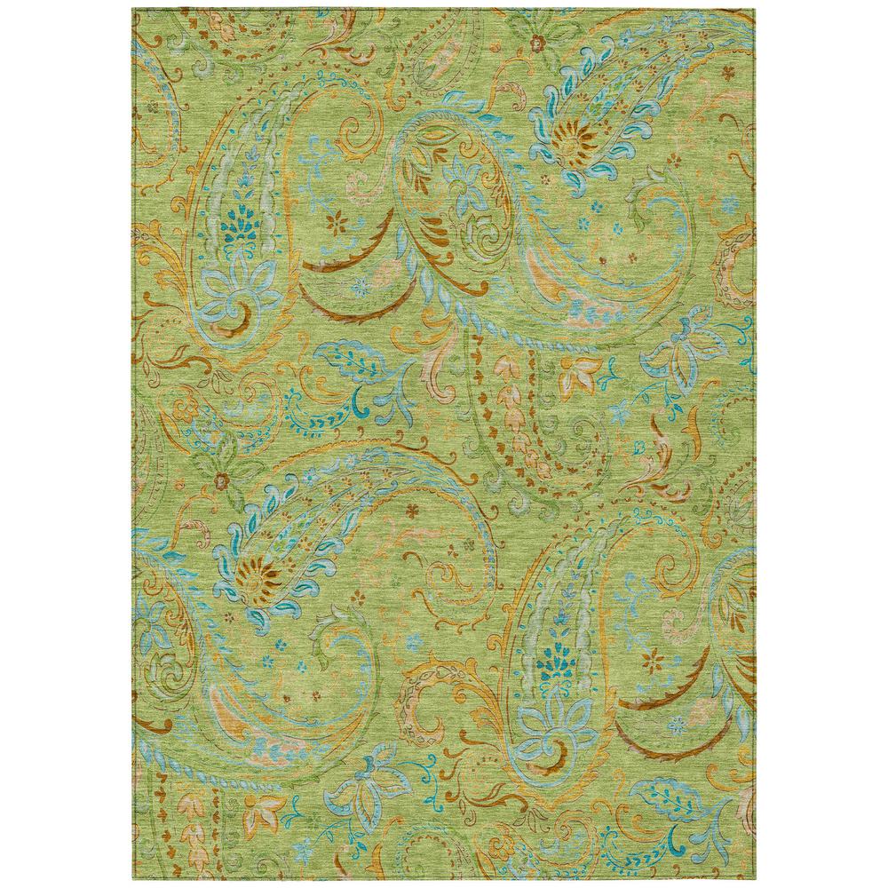 Chantille ACN533 Green 3' x 5' Rug. Picture 1
