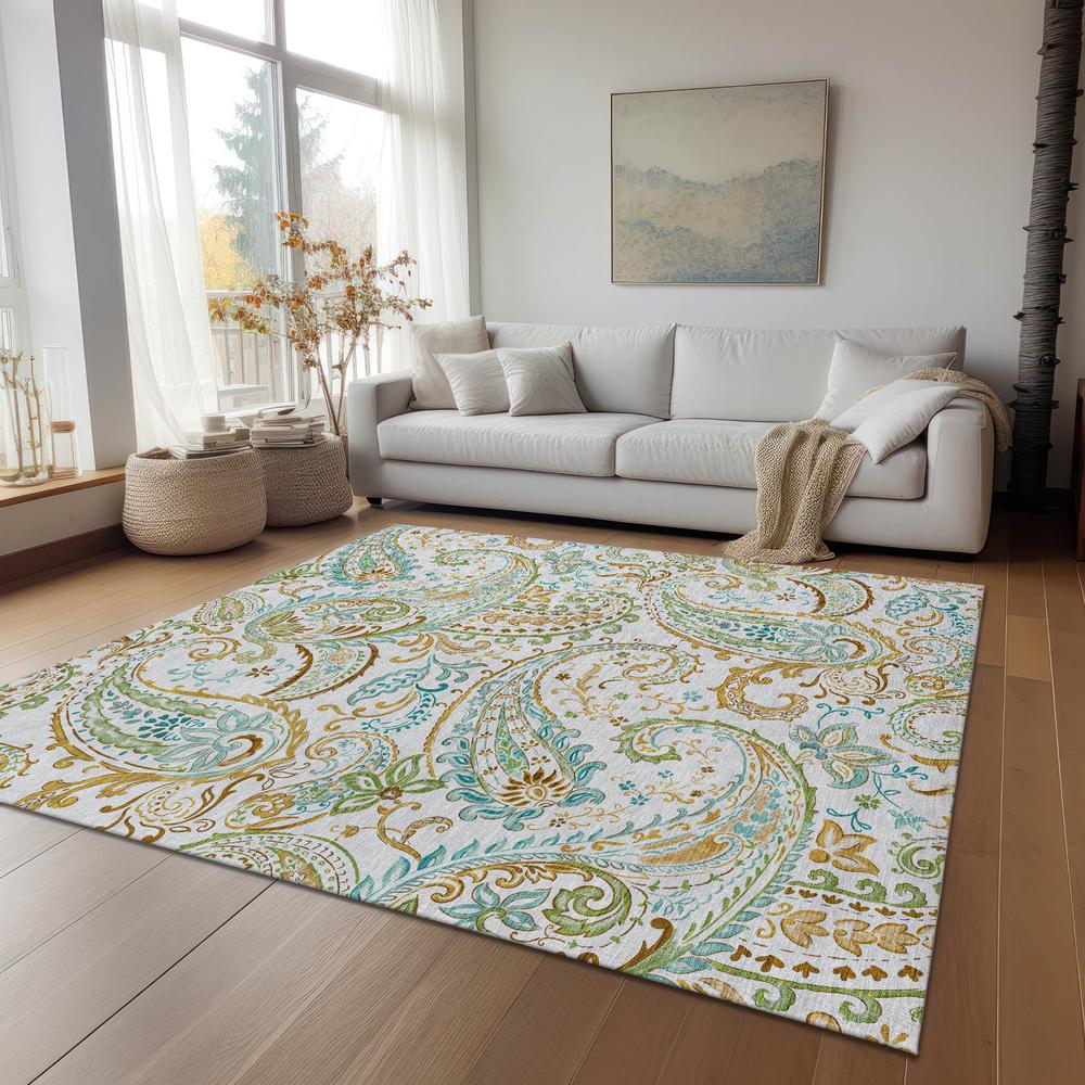 Chantille ACN533 Ivory 3' x 5' Rug. Picture 8