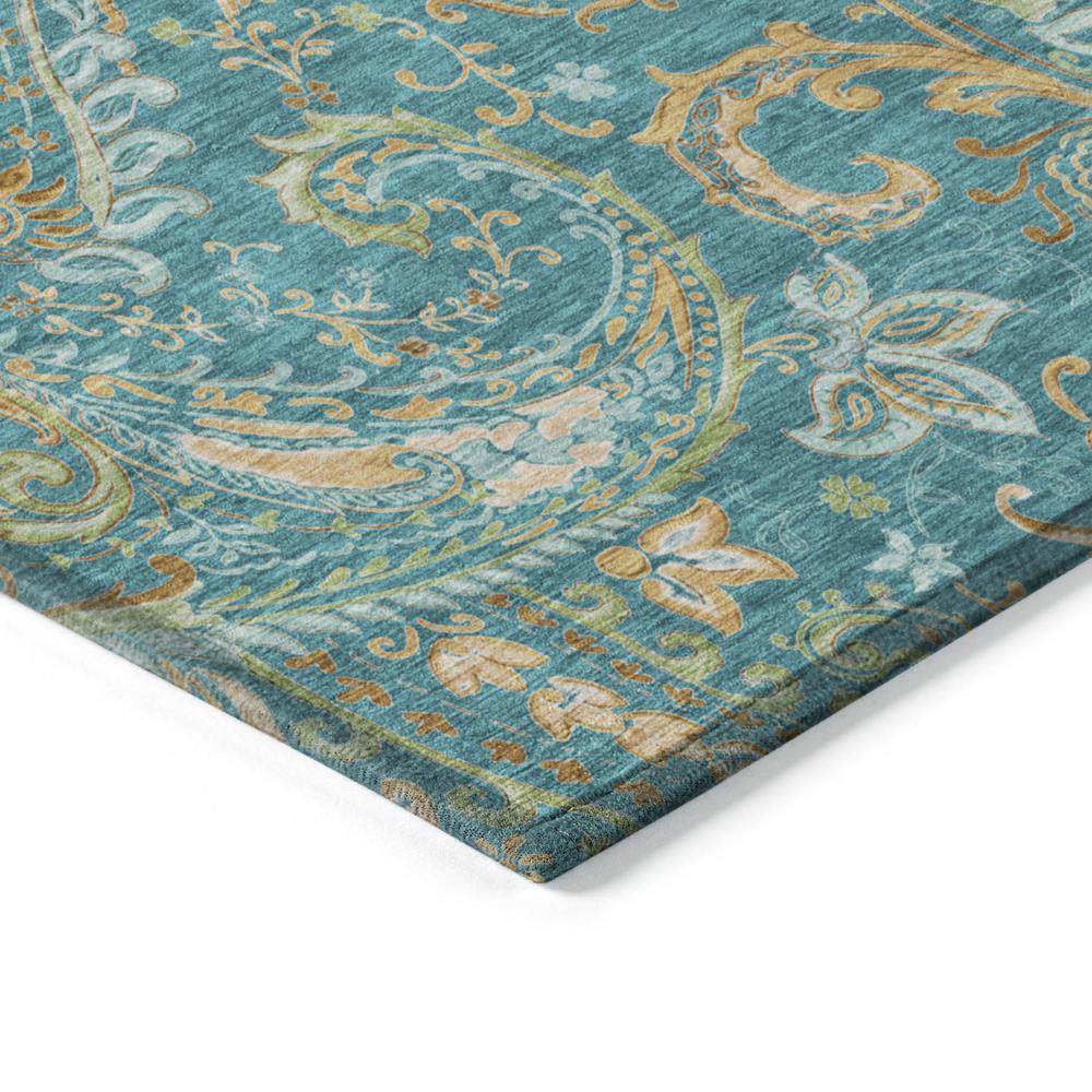 Chantille ACN533 Teal 2'3" x 7'6" Rug. Picture 4