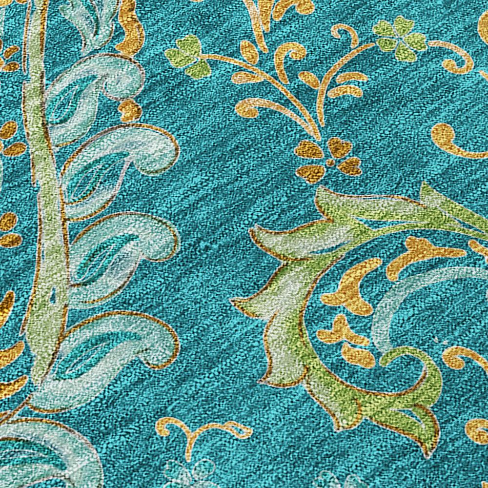 Chantille ACN533 Teal 2'3" x 7'6" Rug. Picture 6