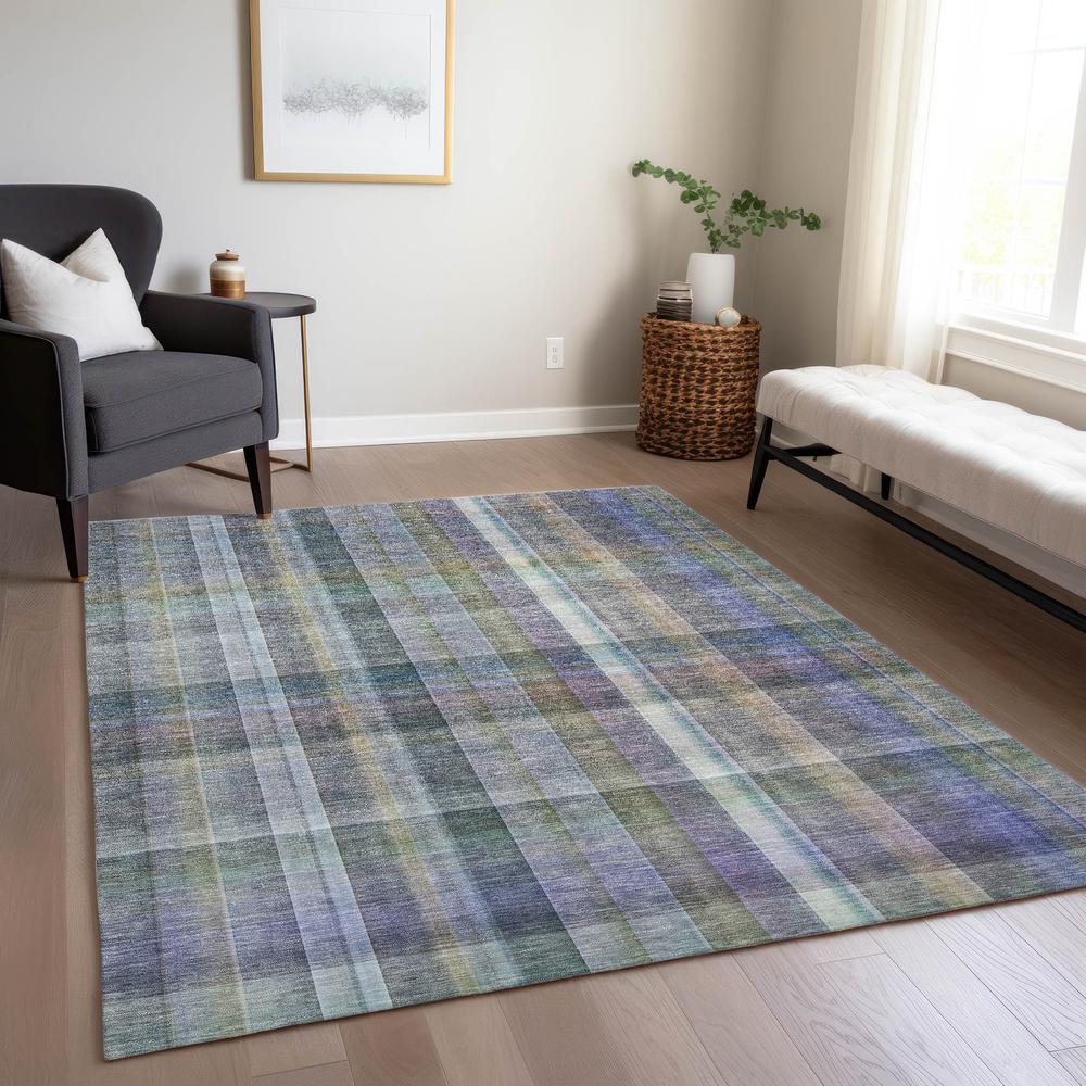 Chantille ACN534 Green 3' x 5' Rug. Picture 8