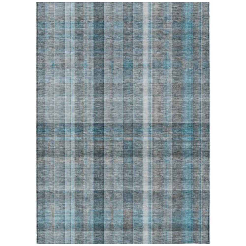 Chantille ACN534 Teal 3' x 5' Rug. Picture 1