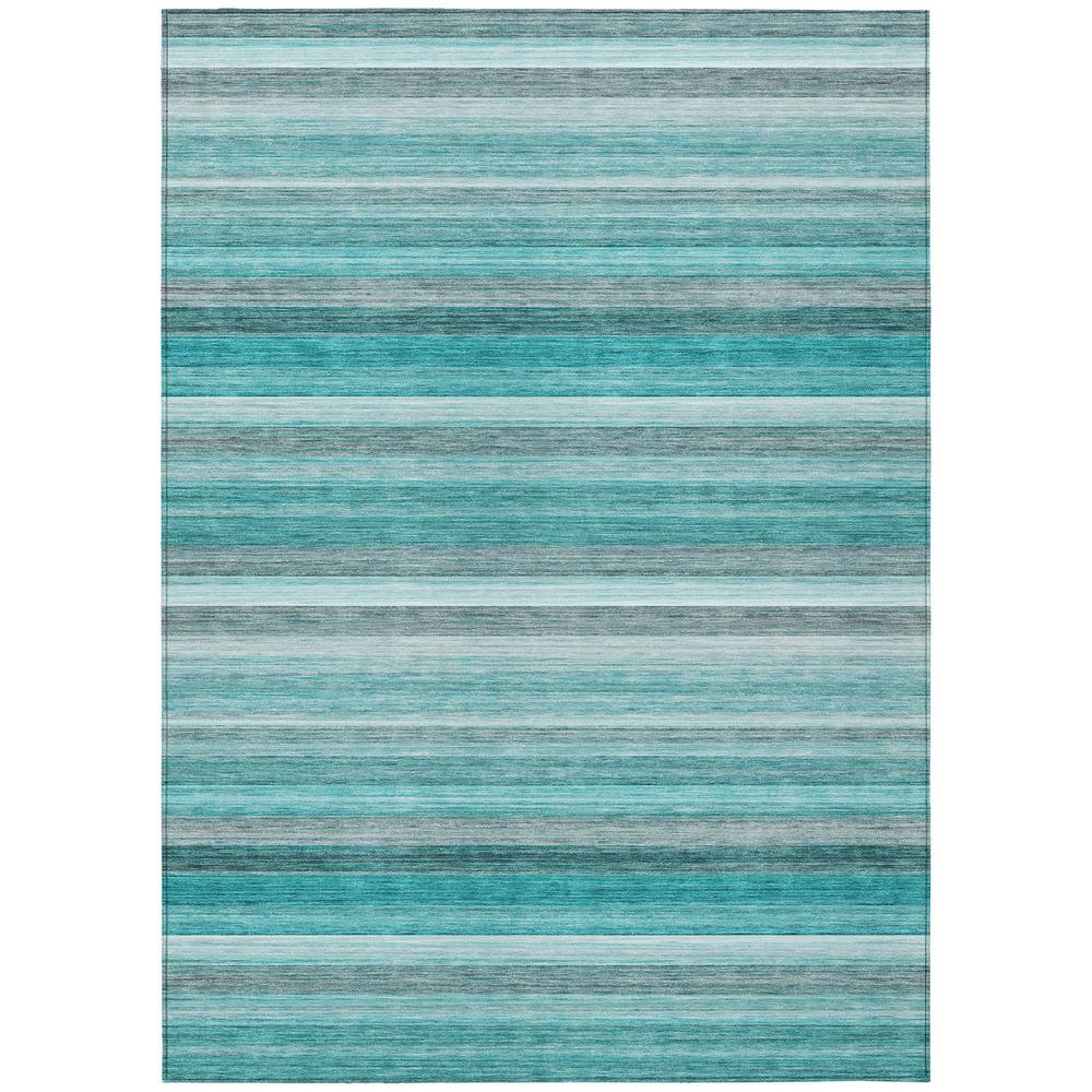 Chantille ACN535 Teal 3' x 5' Rug. Picture 1