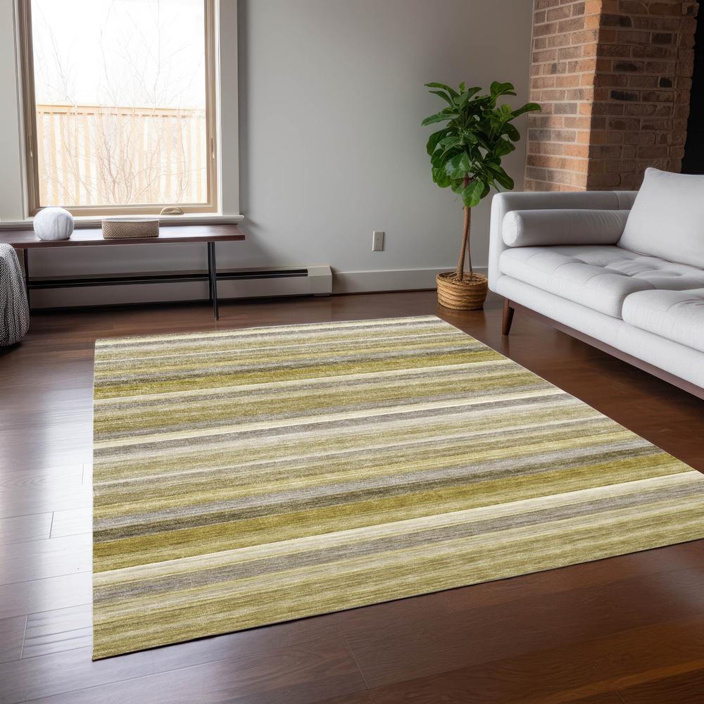 Chantille ACN535 Gold 3' x 5' Rug. Picture 7