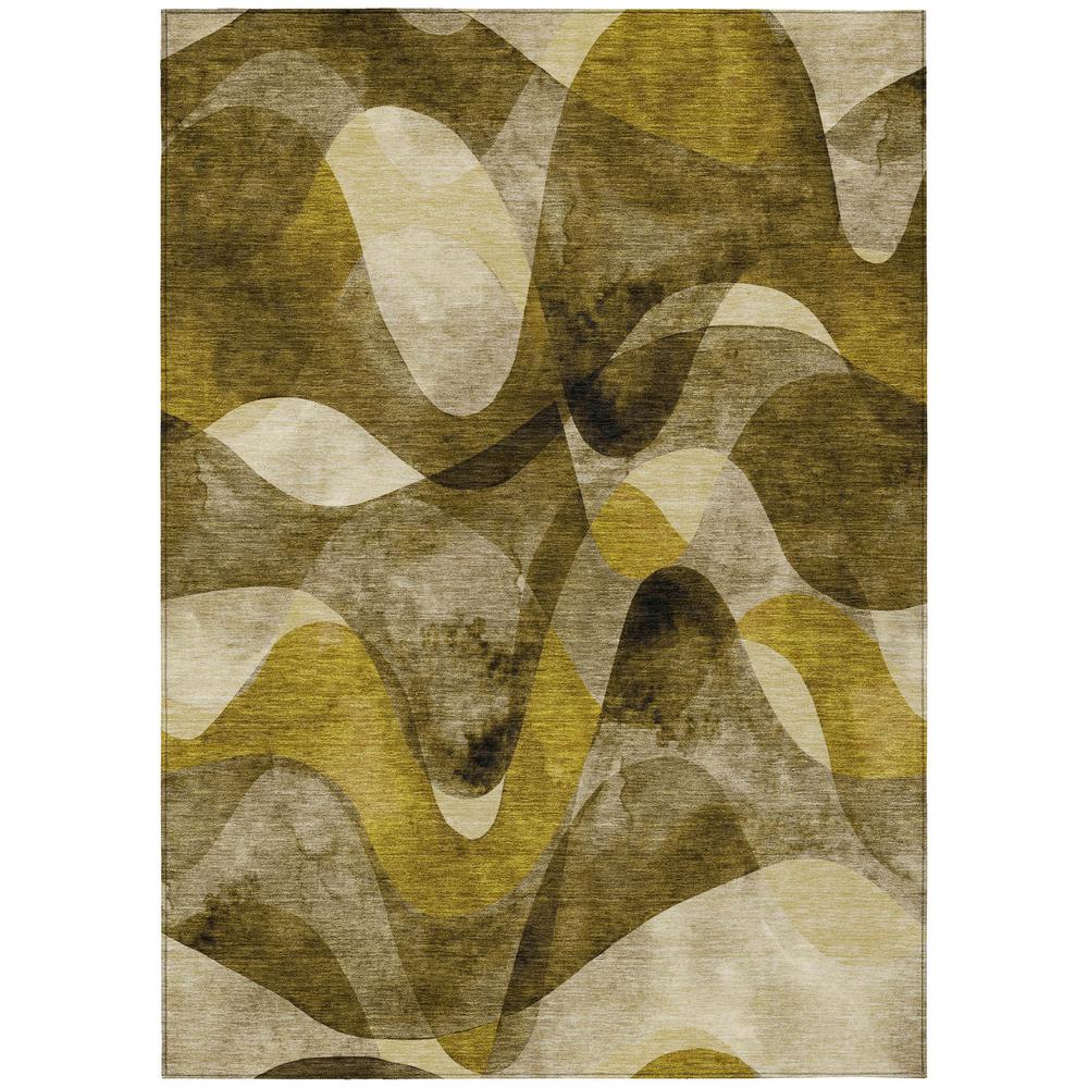 Chantille ACN536 Brown 3' x 5' Rug. Picture 1