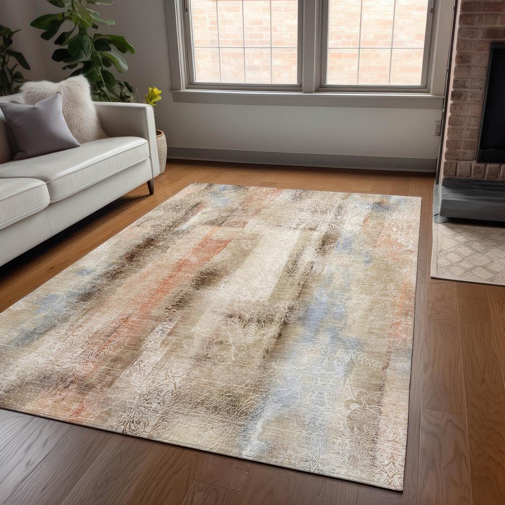 Chantille ACN537 Brown 3' x 5' Rug. Picture 7