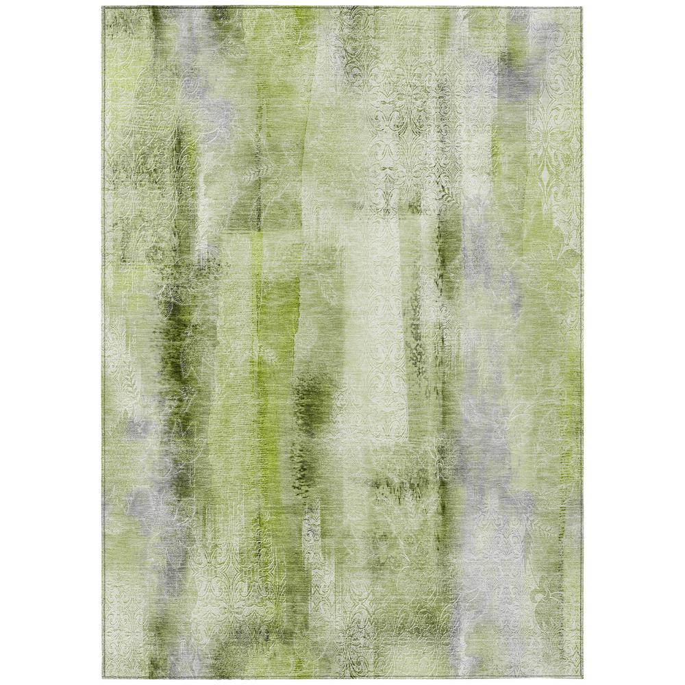 Chantille ACN537 Green 3' x 5' Rug. Picture 1