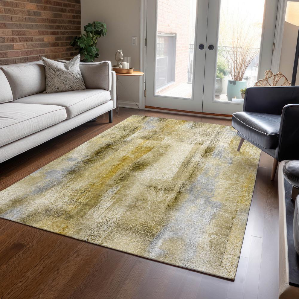 Chantille ACN537 Brown 3' x 5' Rug. Picture 7