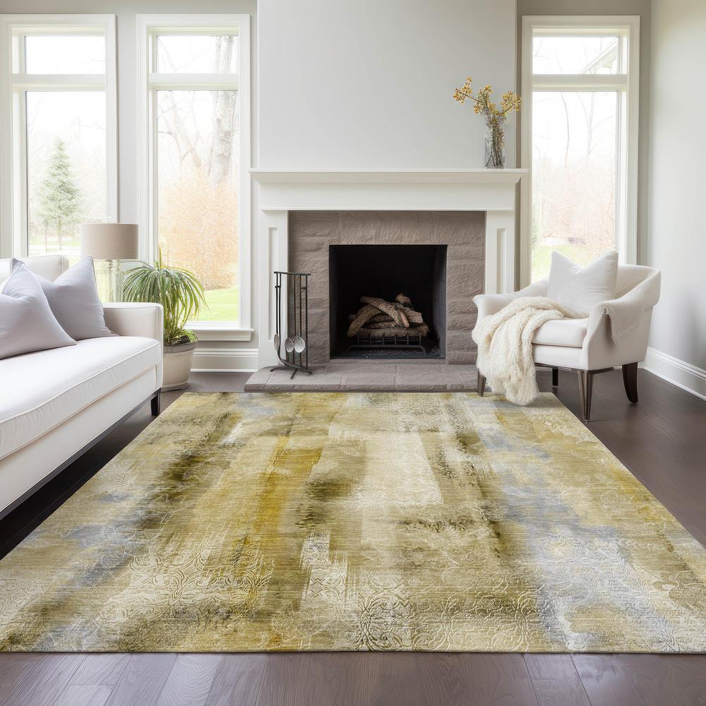 Chantille ACN537 Brown 3' x 5' Rug. Picture 8