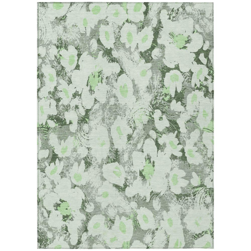 Chantille ACN538 Green 3' x 5' Rug. Picture 1