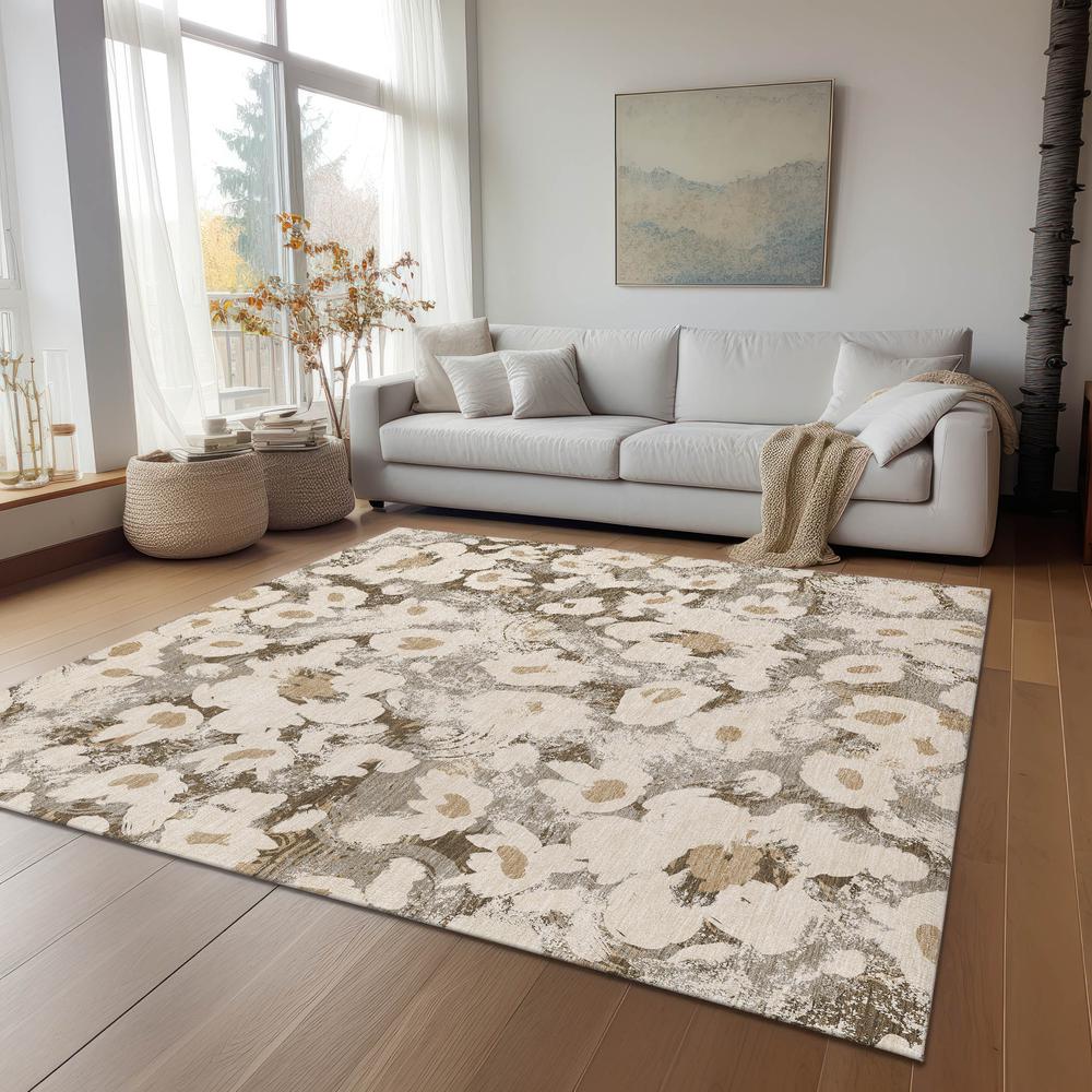 Chantille ACN538 Brown 3' x 5' Rug. Picture 7