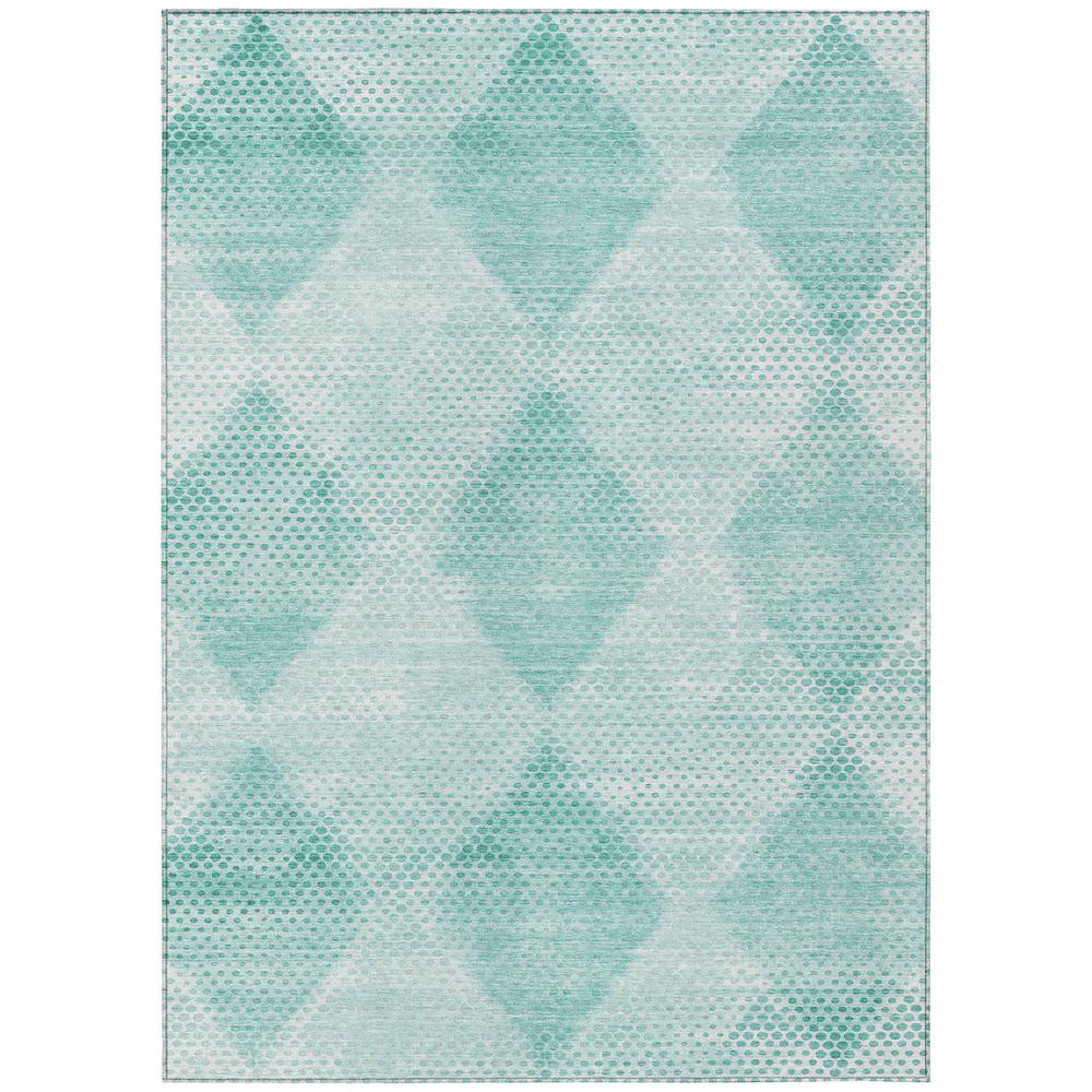 Chantille ACN539 Teal 3' x 5' Rug. Picture 1