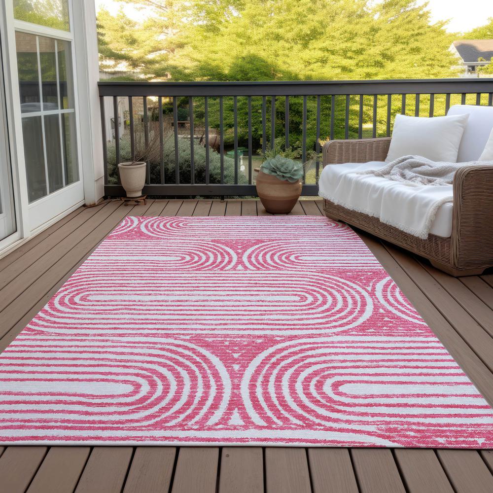Chantille ACN540 Pink 3' x 5' Rug. Picture 8