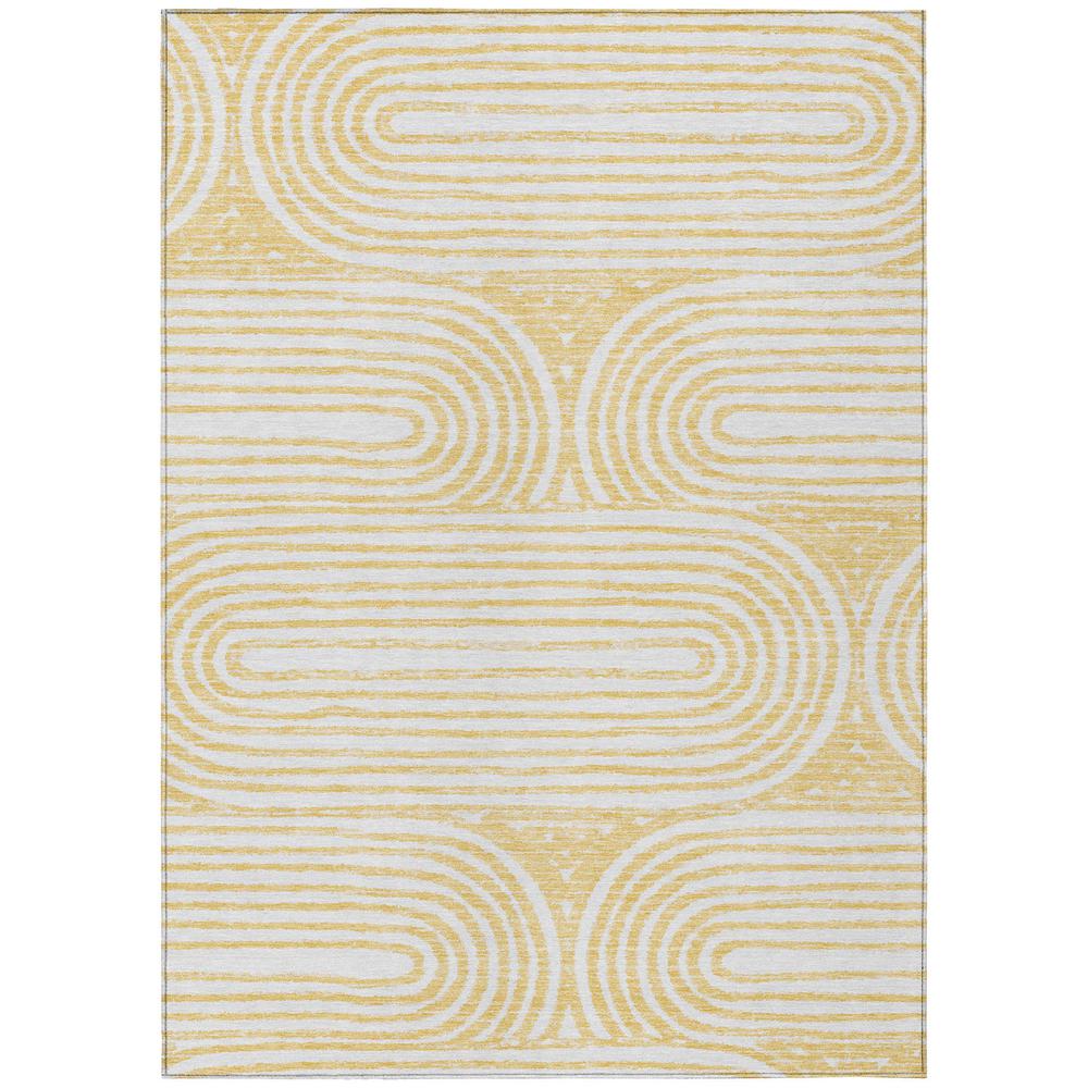 Chantille ACN540 Gold 3' x 5' Rug. Picture 1