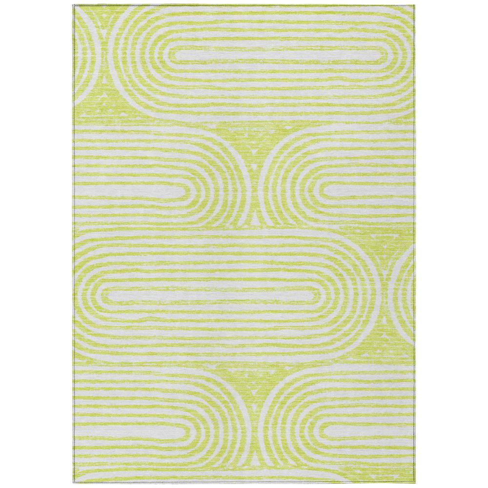 Chantille ACN540 Green 3' x 5' Rug. Picture 1