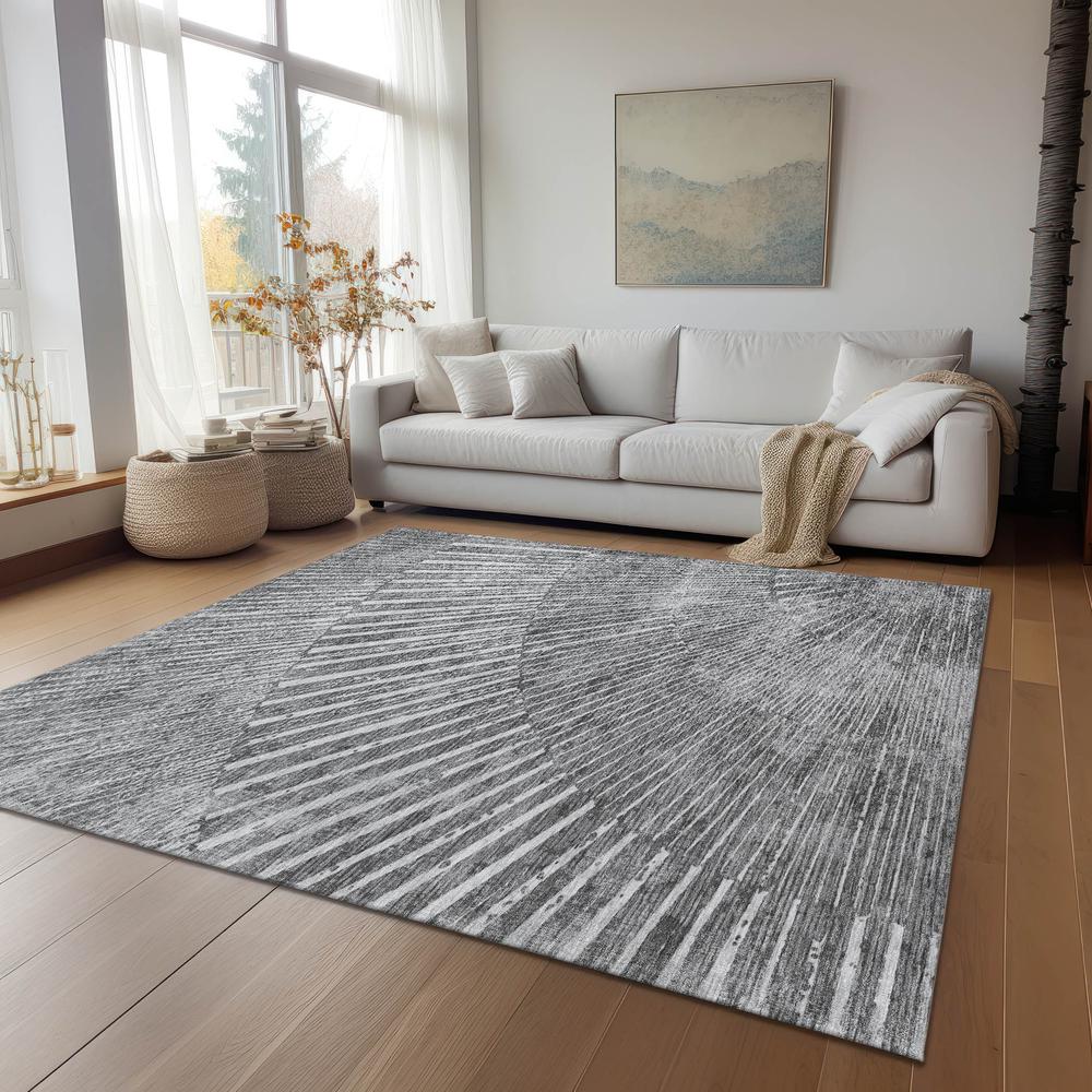 Chantille ACN542 Gray 3' x 5' Rug. Picture 7