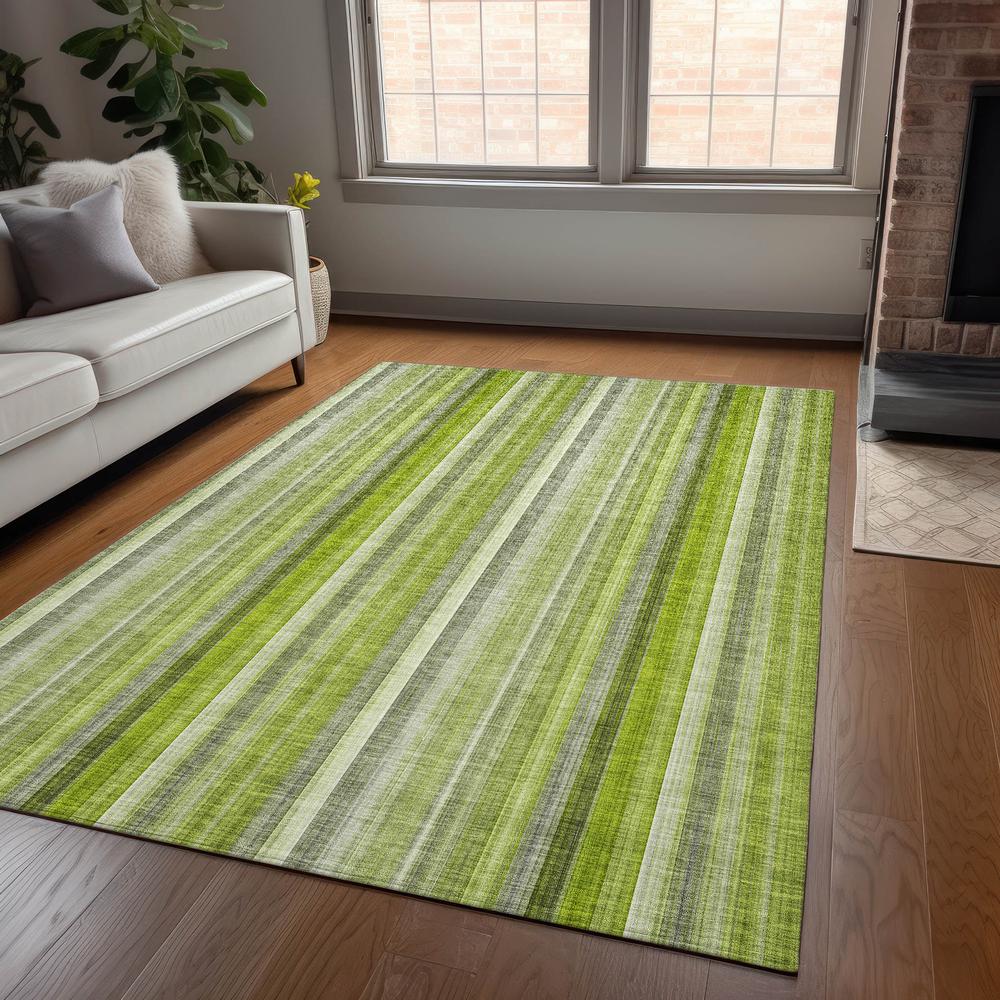 Chantille ACN543 Green 3' x 5' Rug. Picture 6