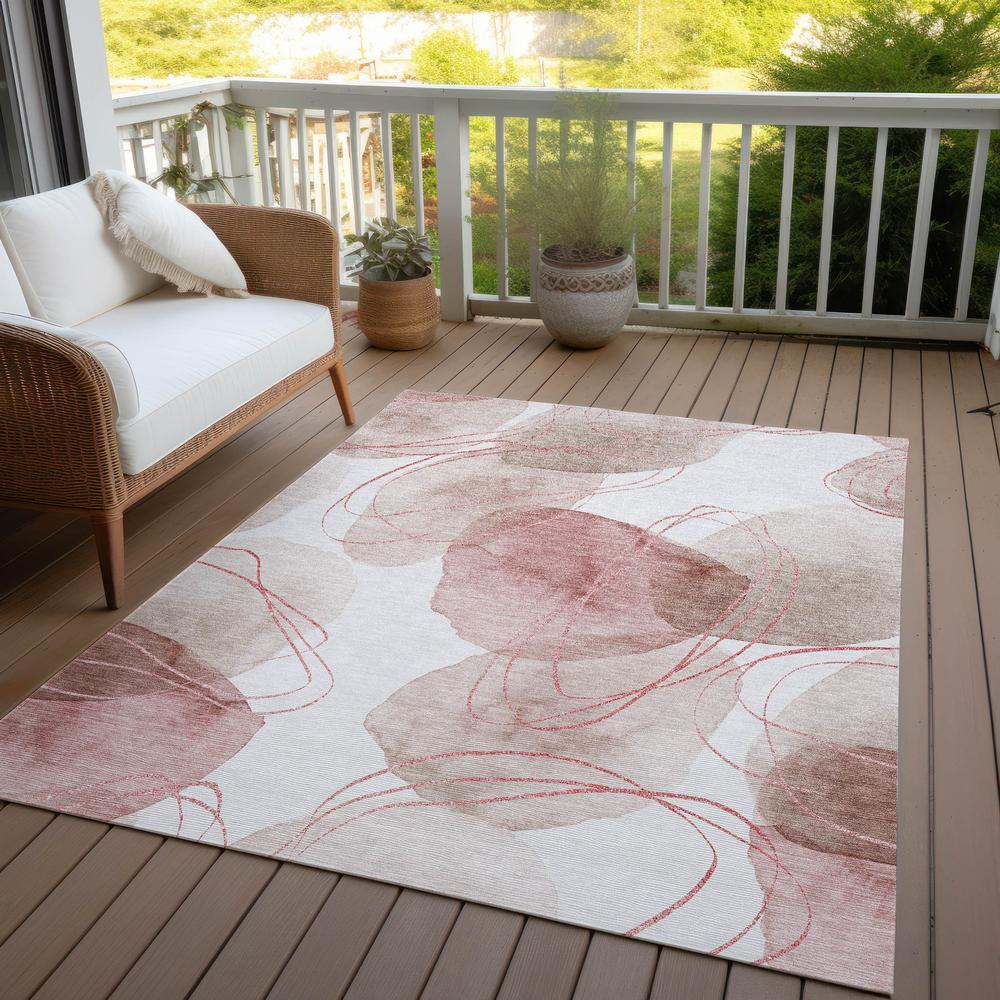 Chantille ACN544 Red 3' x 5' Rug. Picture 8
