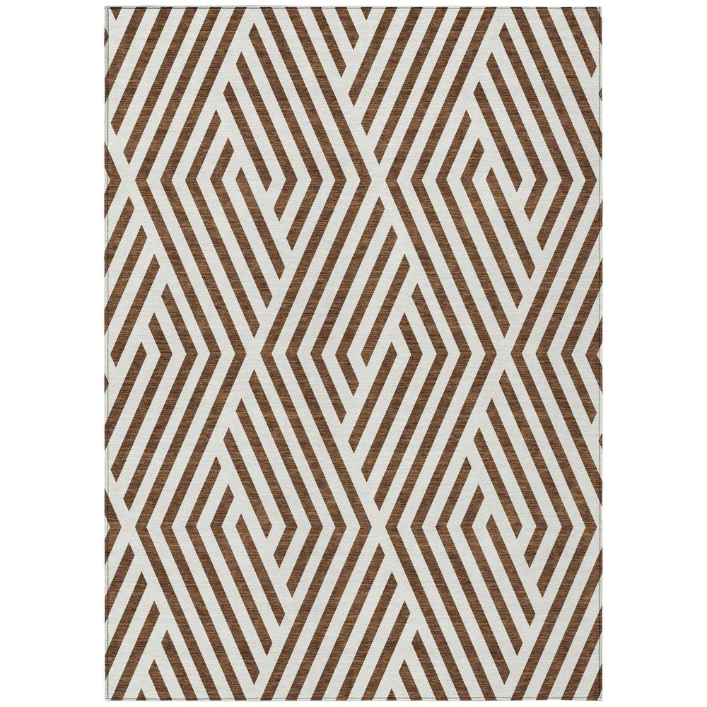 Chantille ACN550 Brown 3' x 5' Rug. Picture 1