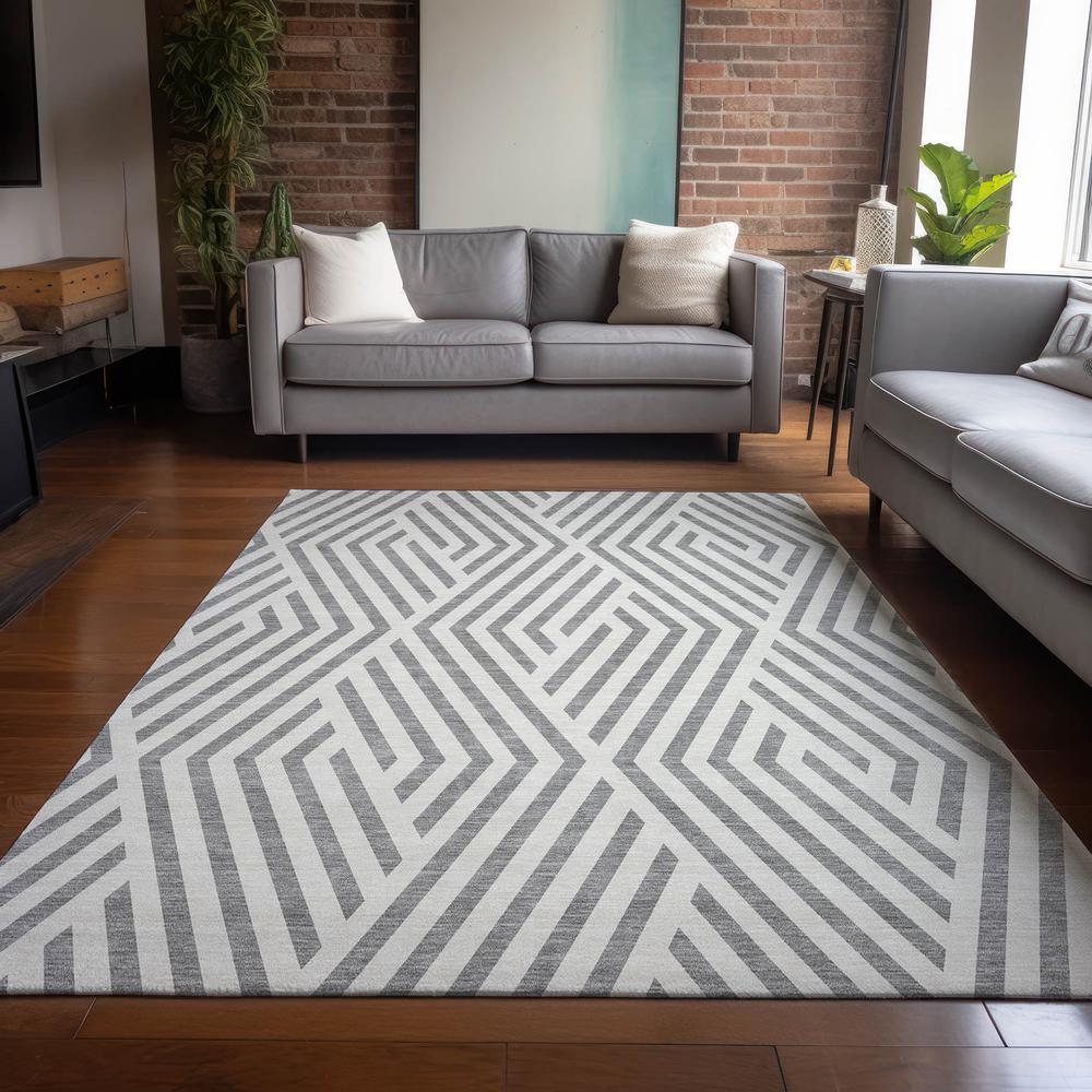 Chantille ACN550 Gray 3' x 5' Rug. Picture 6