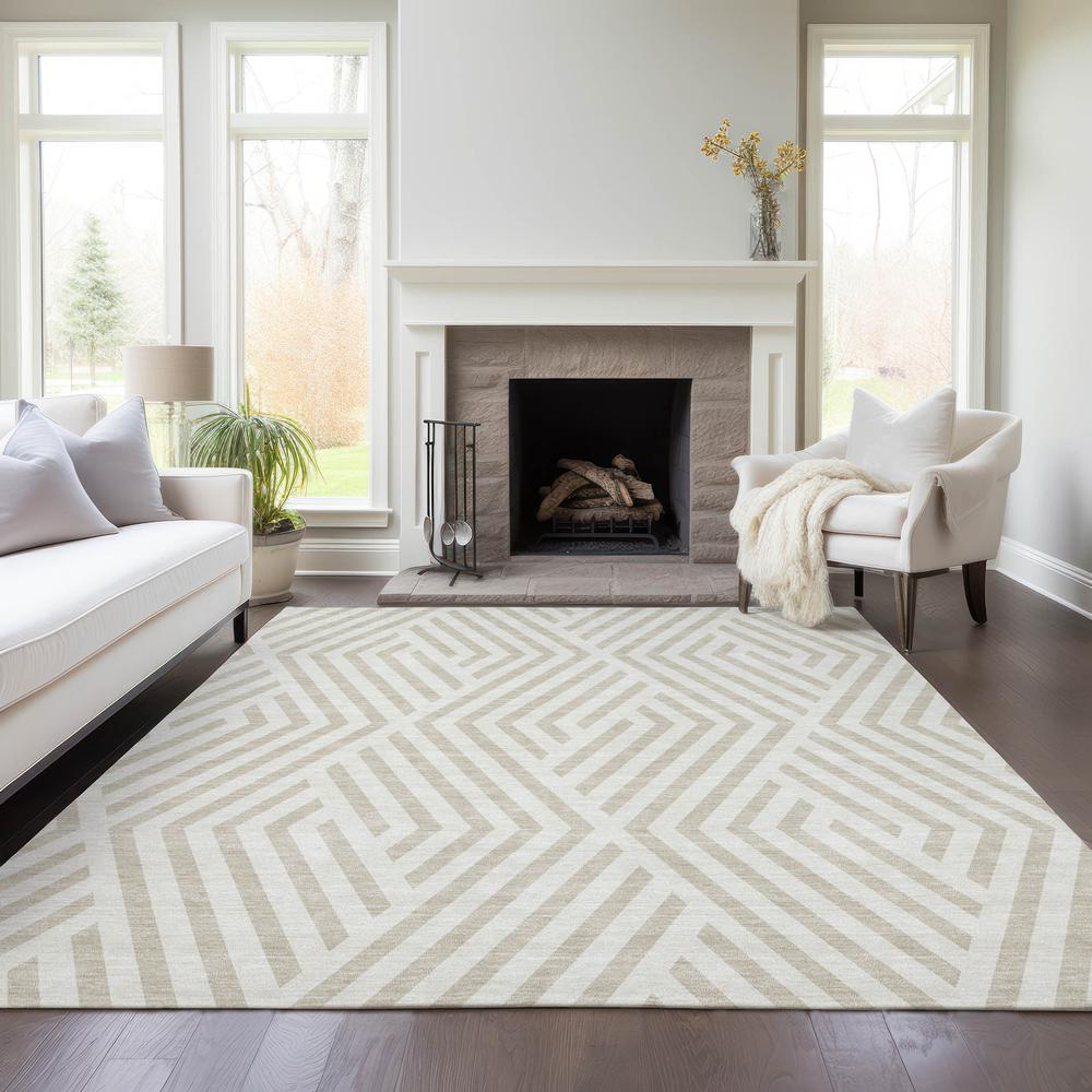 Chantille ACN550 Ivory 3' x 5' Rug. Picture 7