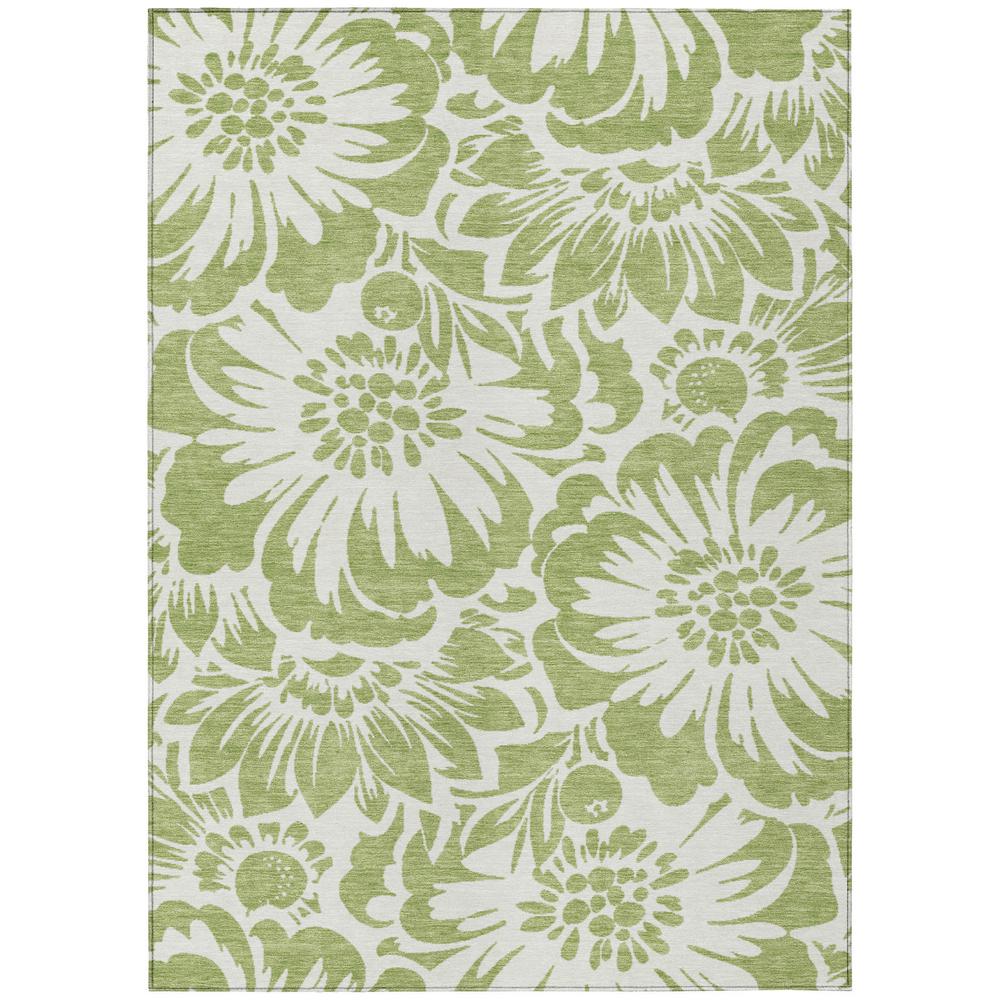 Chantille ACN551 Green 3' x 5' Rug. Picture 1