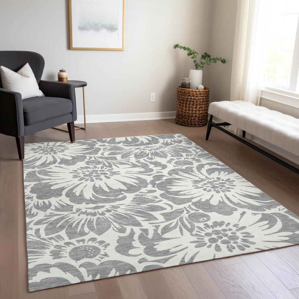 Chantille ACN551 Gray 3' x 5' Rug. Picture 7