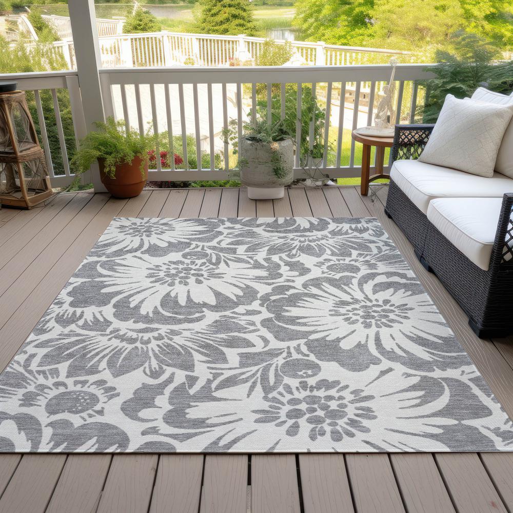 Chantille ACN551 Gray 3' x 5' Rug. Picture 8