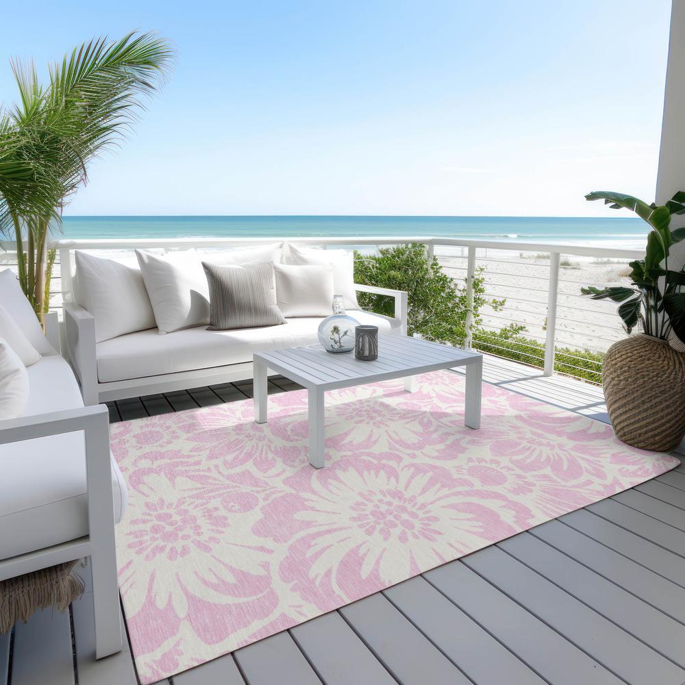 Chantille ACN551 Pink 3' x 5' Rug. Picture 8