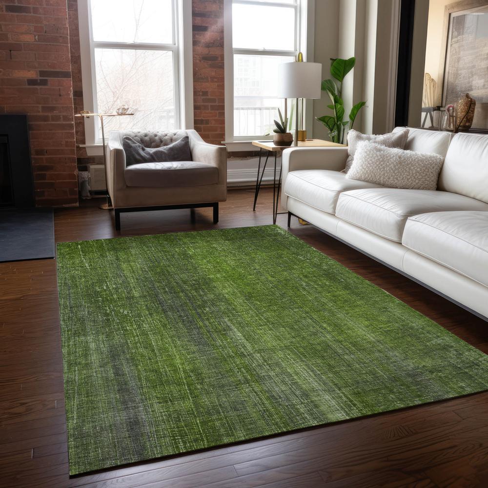 Chantille ACN552 Green 3' x 5' Rug. Picture 6
