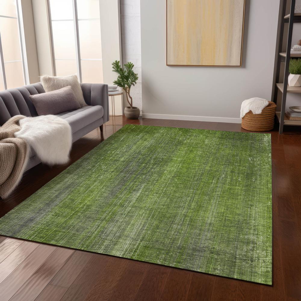Chantille ACN552 Green 3' x 5' Rug. Picture 7