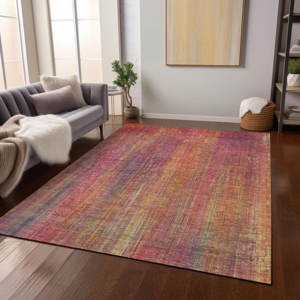 Chantille ACN552 Red 3' x 5' Rug. Picture 7