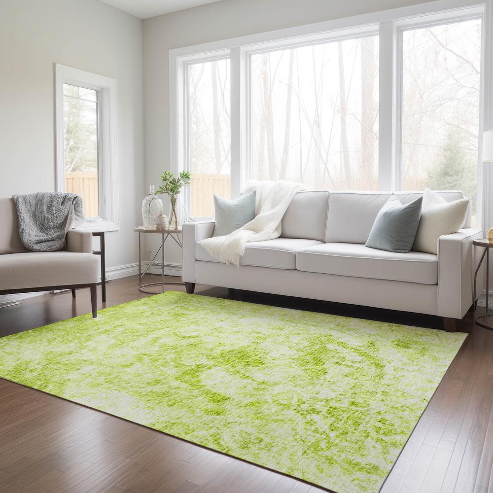Chantille ACN553 Green 3' x 5' Rug. Picture 6