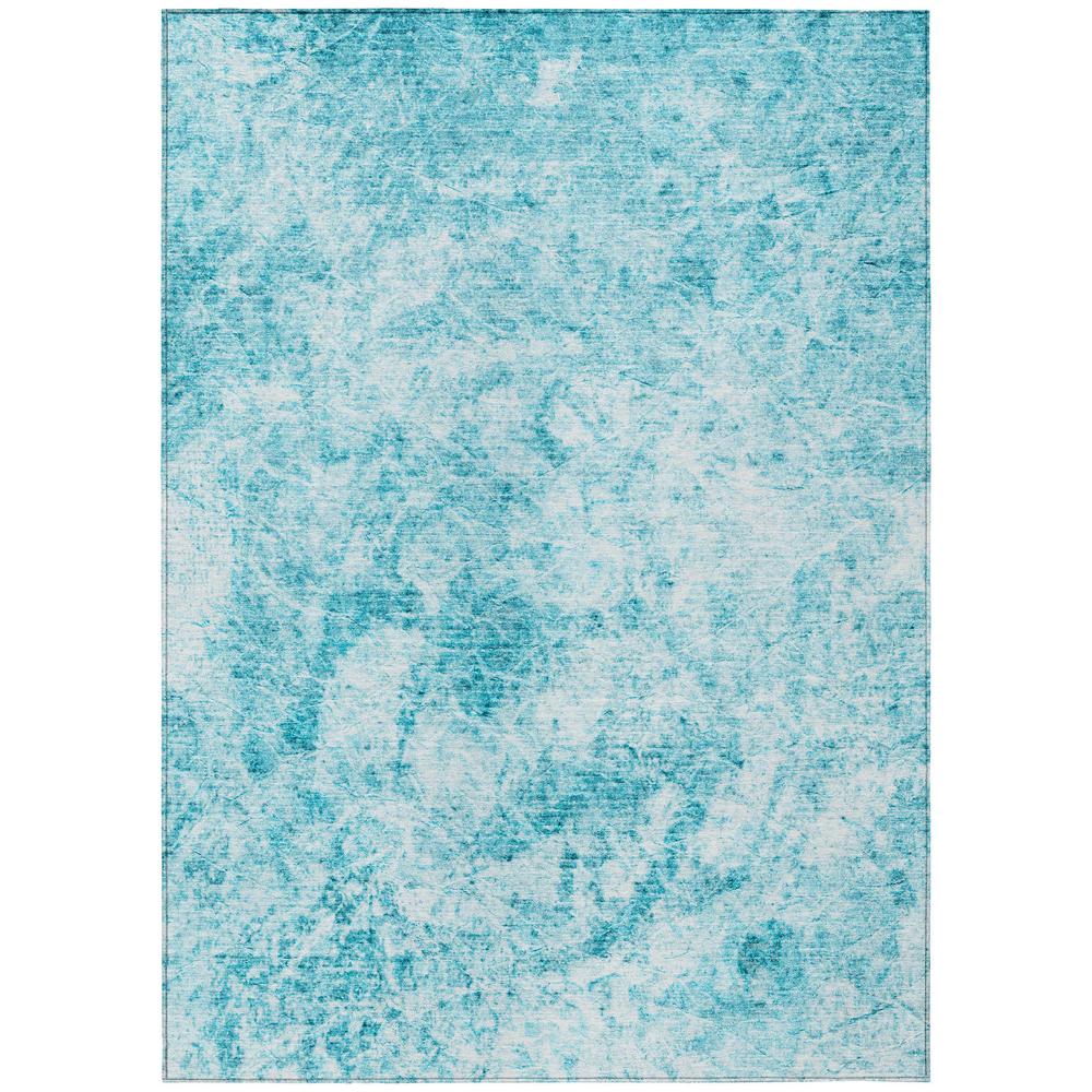 Chantille ACN553 Teal 3' x 5' Rug. Picture 1