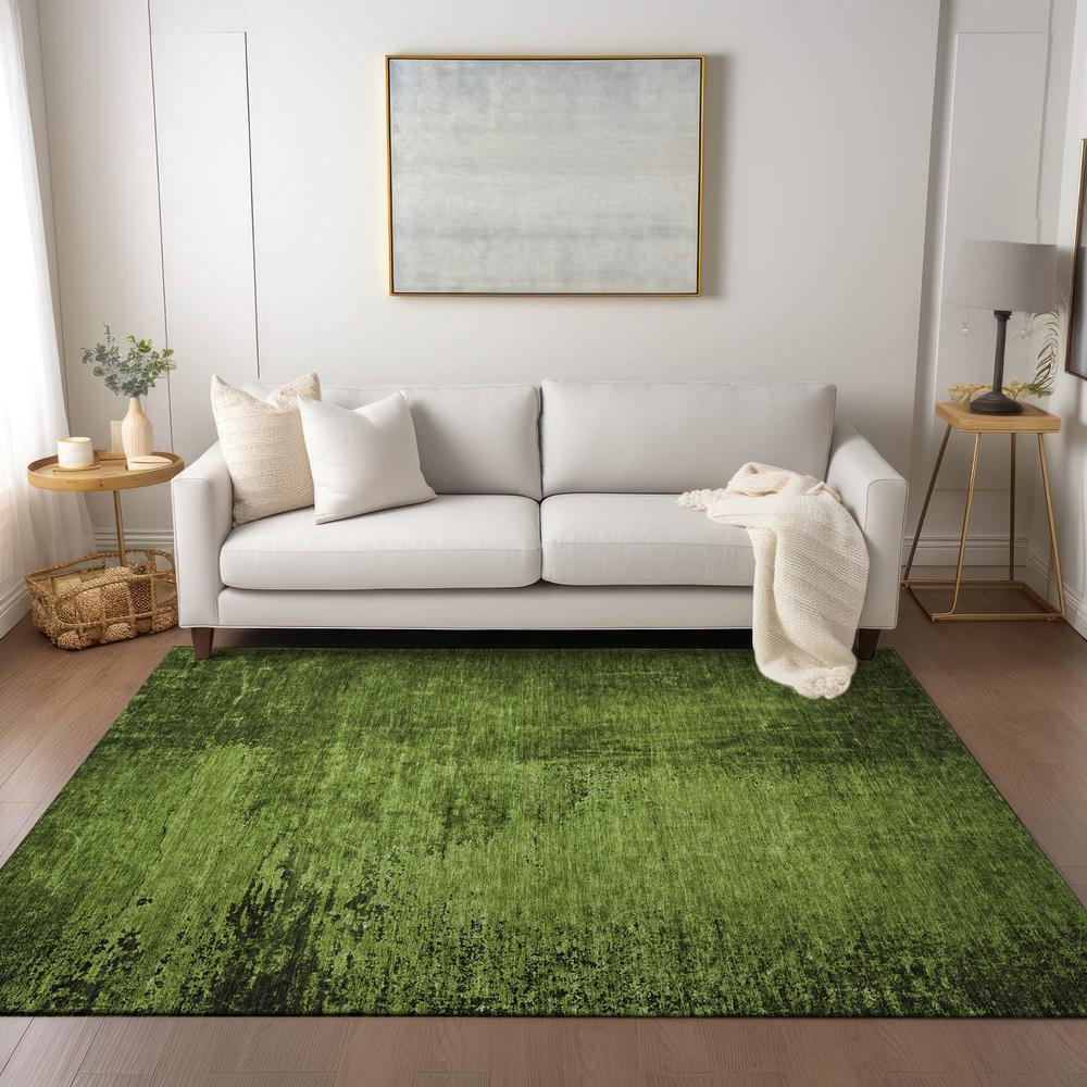 Chantille ACN554 Green 3' x 5' Rug. Picture 6