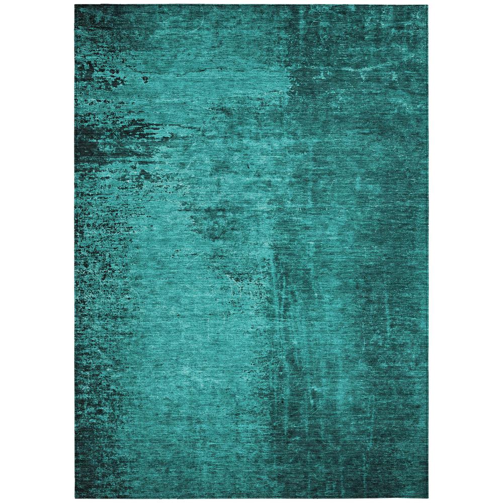 Chantille ACN554 Teal 3' x 5' Rug. Picture 1