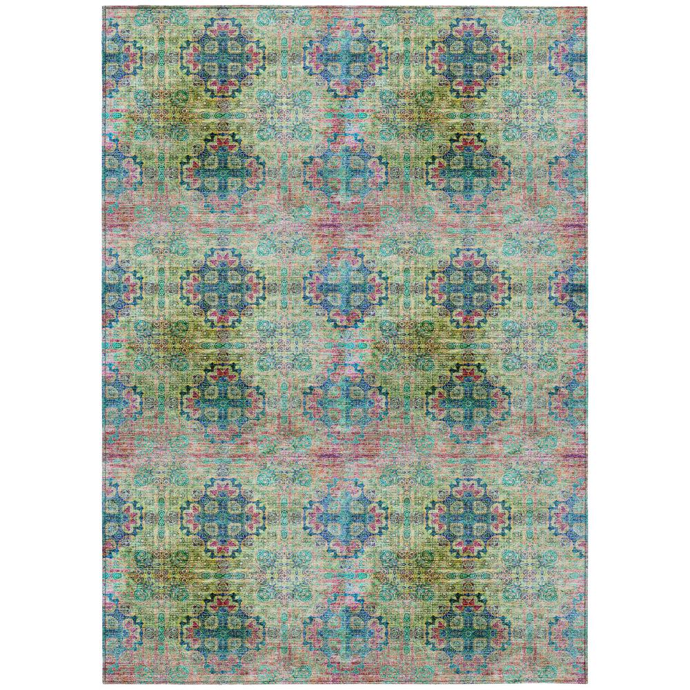 Chantille ACN557 Green 3' x 5' Rug. Picture 1