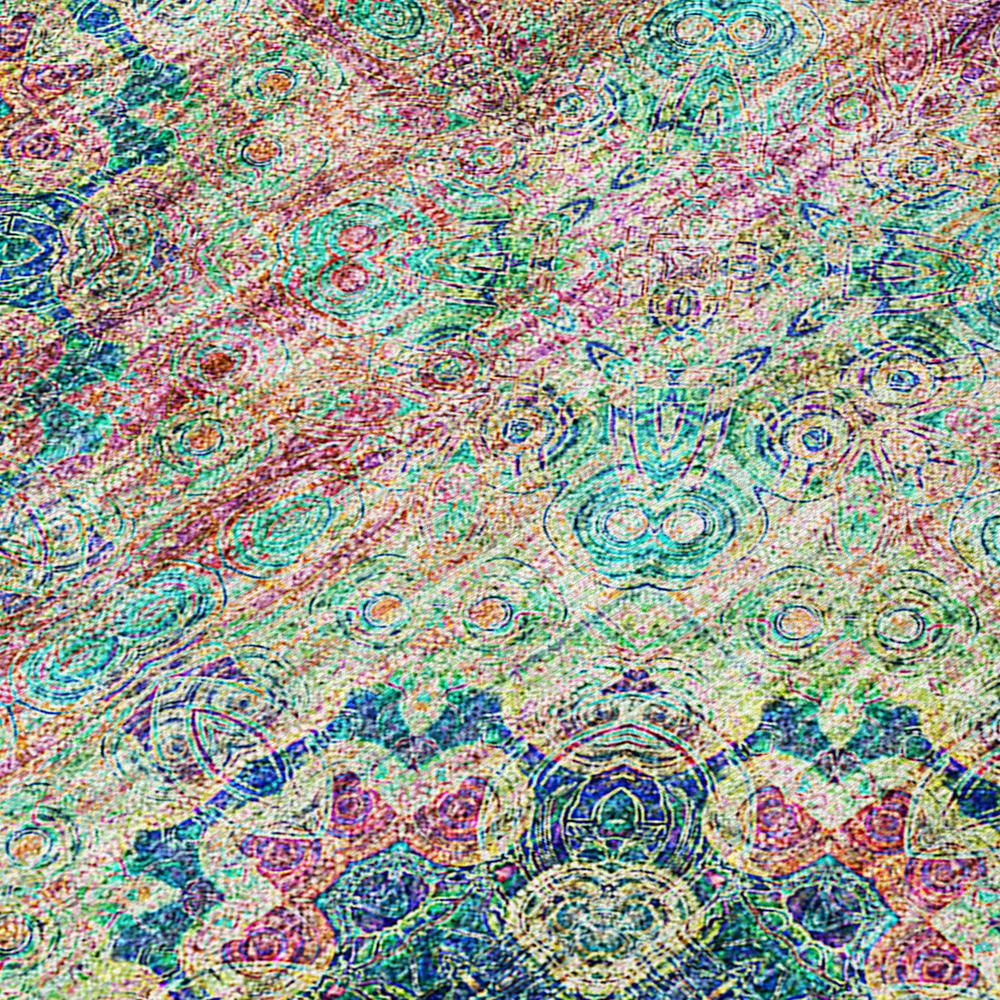 Chantille ACN557 Green 2'3" x 7'6" Rug. Picture 5