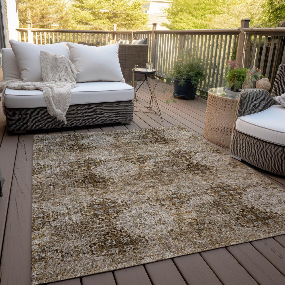Chantille ACN557 Brown 3' x 5' Rug. Picture 8