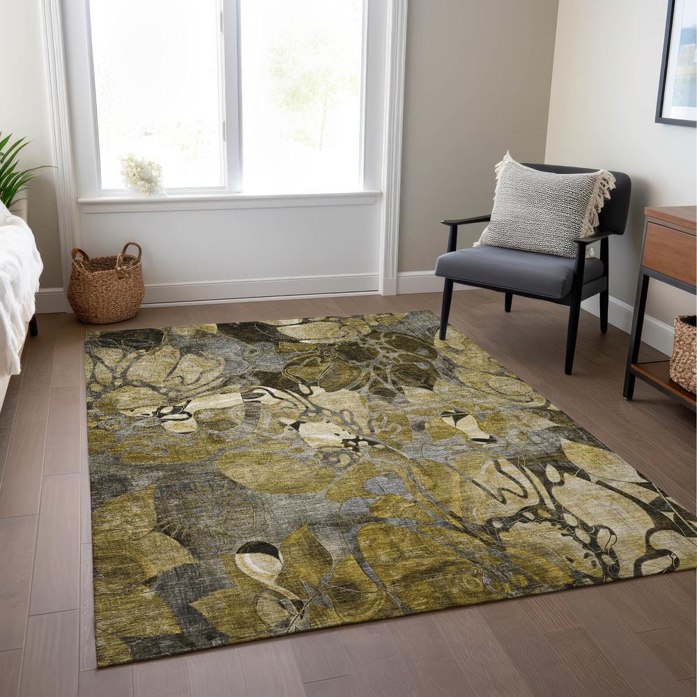 Chantille ACN558 Brown 3' x 5' Rug. Picture 7