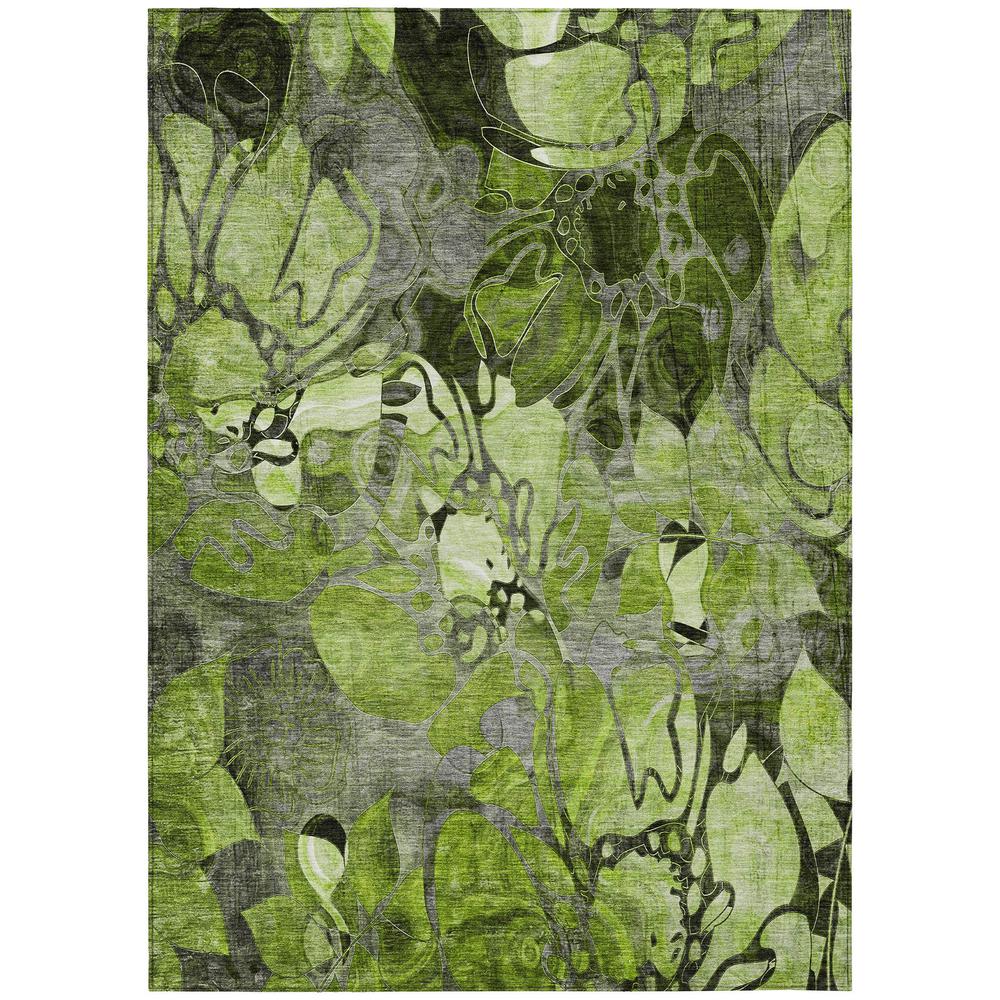 Chantille ACN558 Green 3' x 5' Rug. Picture 1