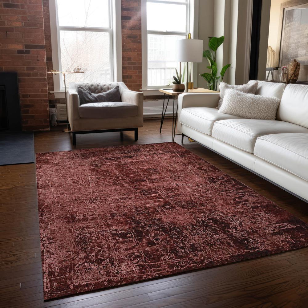 Chantille ACN559 Red 3' x 5' Rug. Picture 6