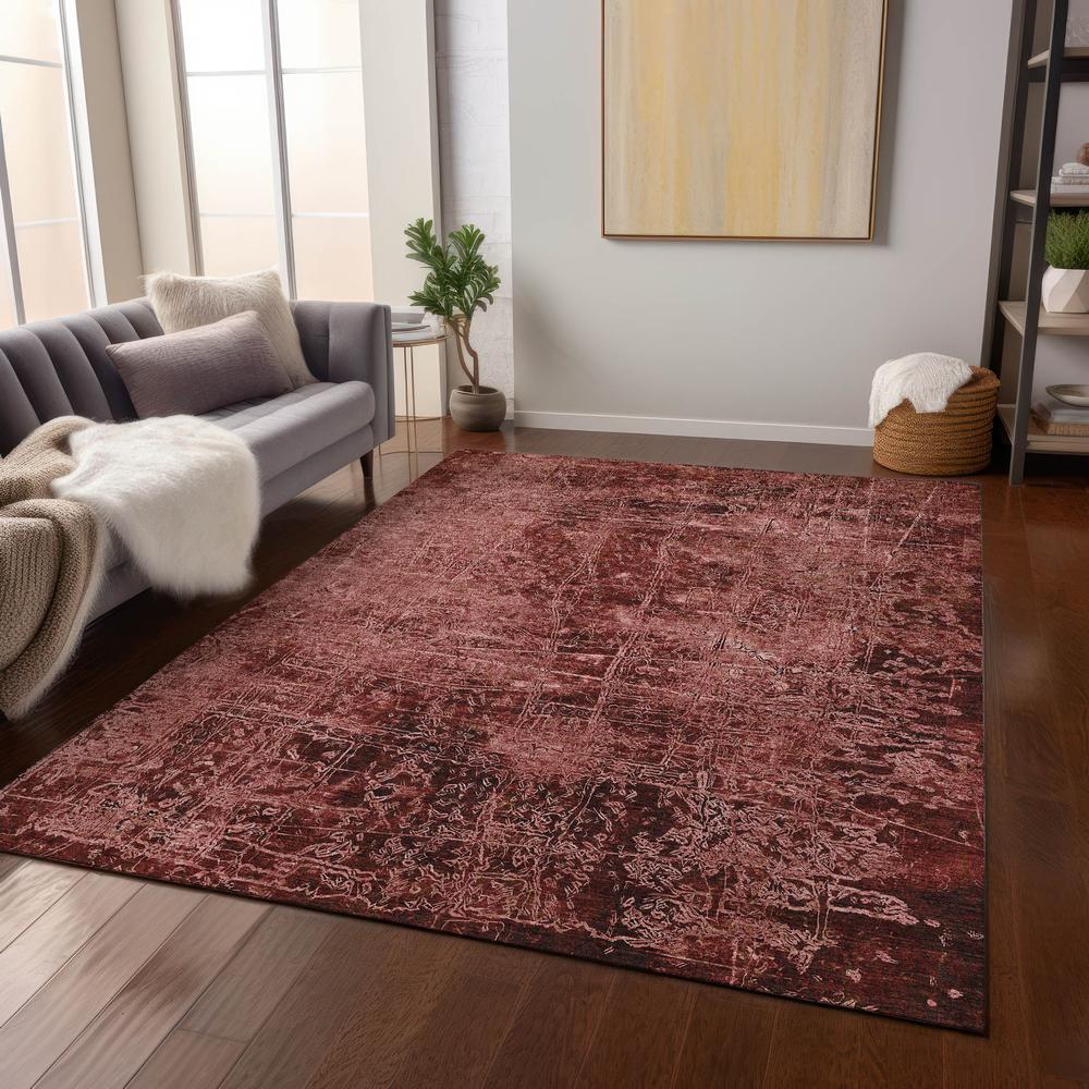 Chantille ACN559 Red 3' x 5' Rug. Picture 7